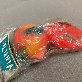 当時物!82年製デッドストック·ETギミックソフビ Amazon | レトロ 金魚 ソフビ 1960年代 当時物 デッドストック